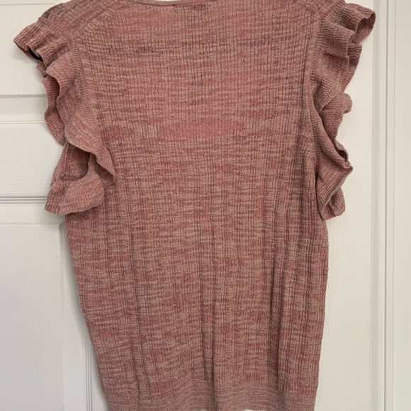 J. Crew Ruffle Sleeveless Sweater - Picture 3 of 5